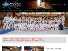 Tablet Screenshot of emakarate.com.au